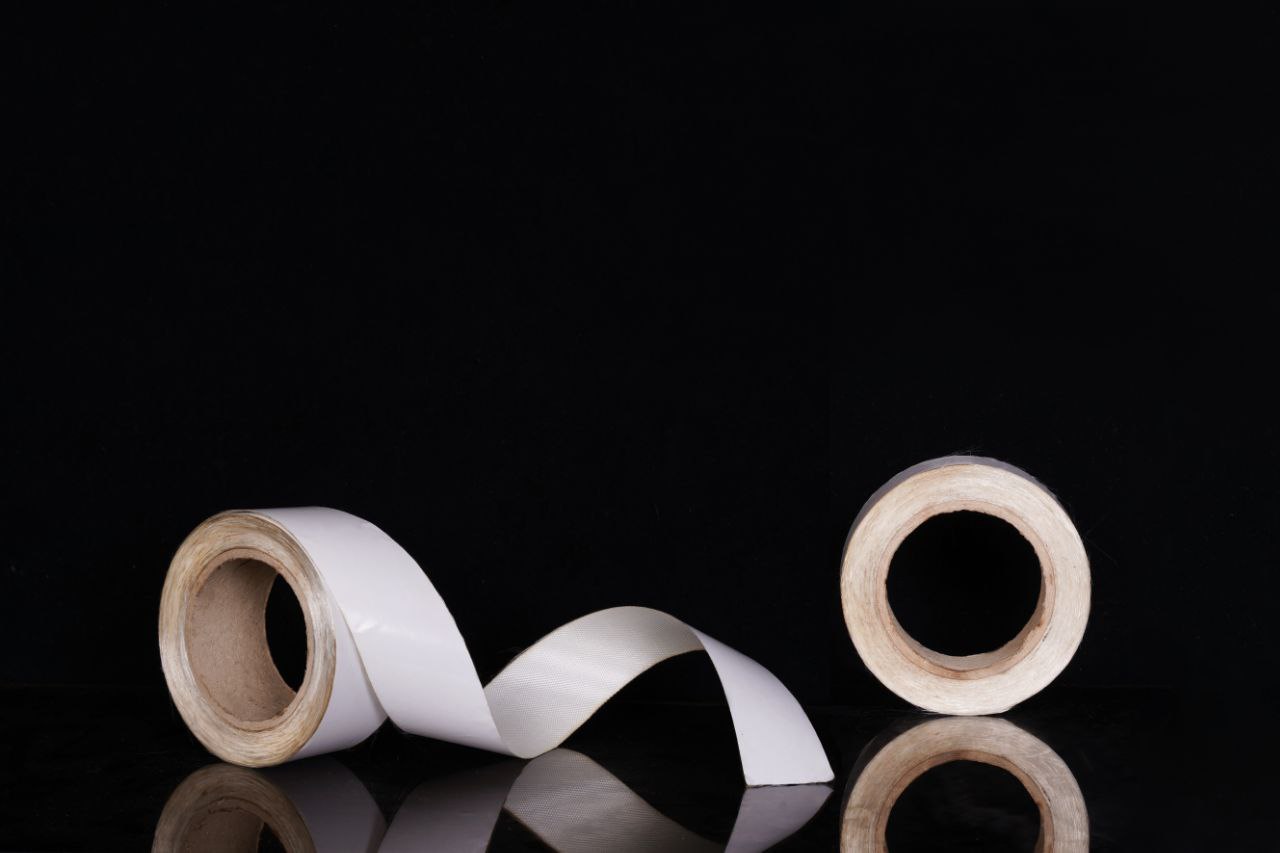 نوار ابریشمی نسوز چسب دار